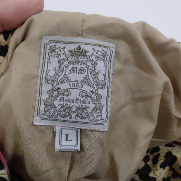 Maxim Studio leopard blazer Large - Picture 8 of 15